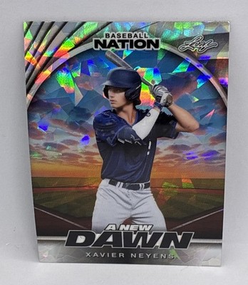 2025 Leaf Baseball Nation Xavier Neyens Astros A New Dawn 6/15