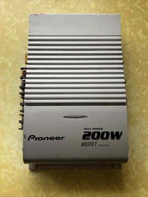 Pioneer 200W Max Power Amplifier Mosfet Power Supply OEM GM-X362 Amp - Untested