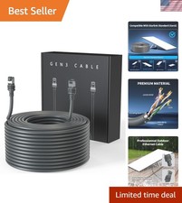 100FT Weatherproof Starlink Cable for Gen 3/4/4X/V4/V5 - High-Speed Connectivity