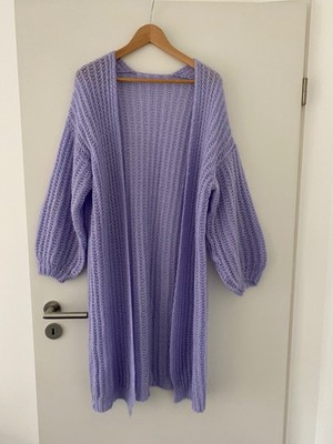 Superschöner Long Cardigan Strickmantel Strickjacke. One  Size
