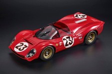 FERRARI 330P4 4.0L V12 SPIDER No.23 WINNER 24h DAYTONA 1967 1/18 Top Marques