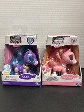 Zoomer Zupps Pretty Ponies - Lilac  Sugar NIB Lot Of 2 Ponies Series 1