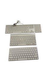 Apple Keyboards,lot Of 3 / M A1314/A1644/A1243 / Untested /2007/2003/2009