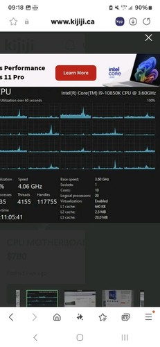 ROG STRIX Z490-E GAMING ;CPU 19-10850K intel and Corsair Vengeance LPX DDR4... - Picture 4 of 7