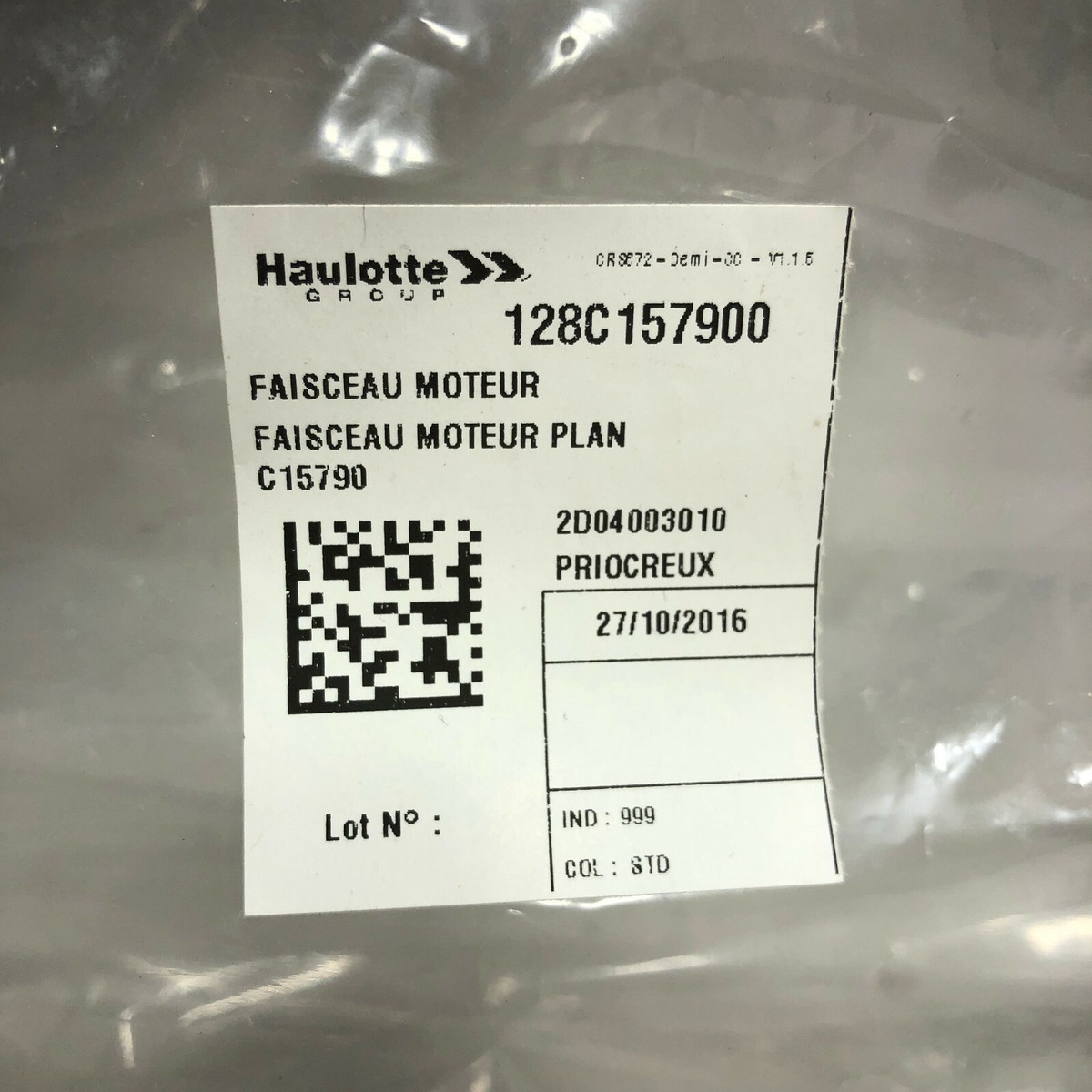 Haulotte 128C157900 Loom Wire Cable Motor Harness Compact