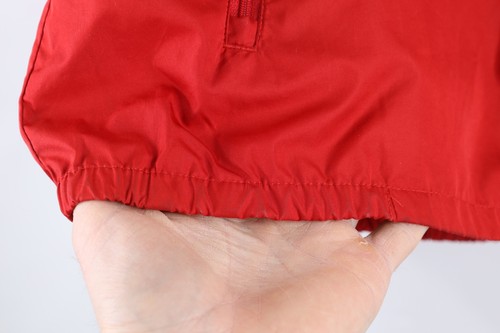 Vintage 90s Polo Sport Ralph Lauren Mens Medium Spell Out Windbreaker Jacket Red - Picture 12 of 19