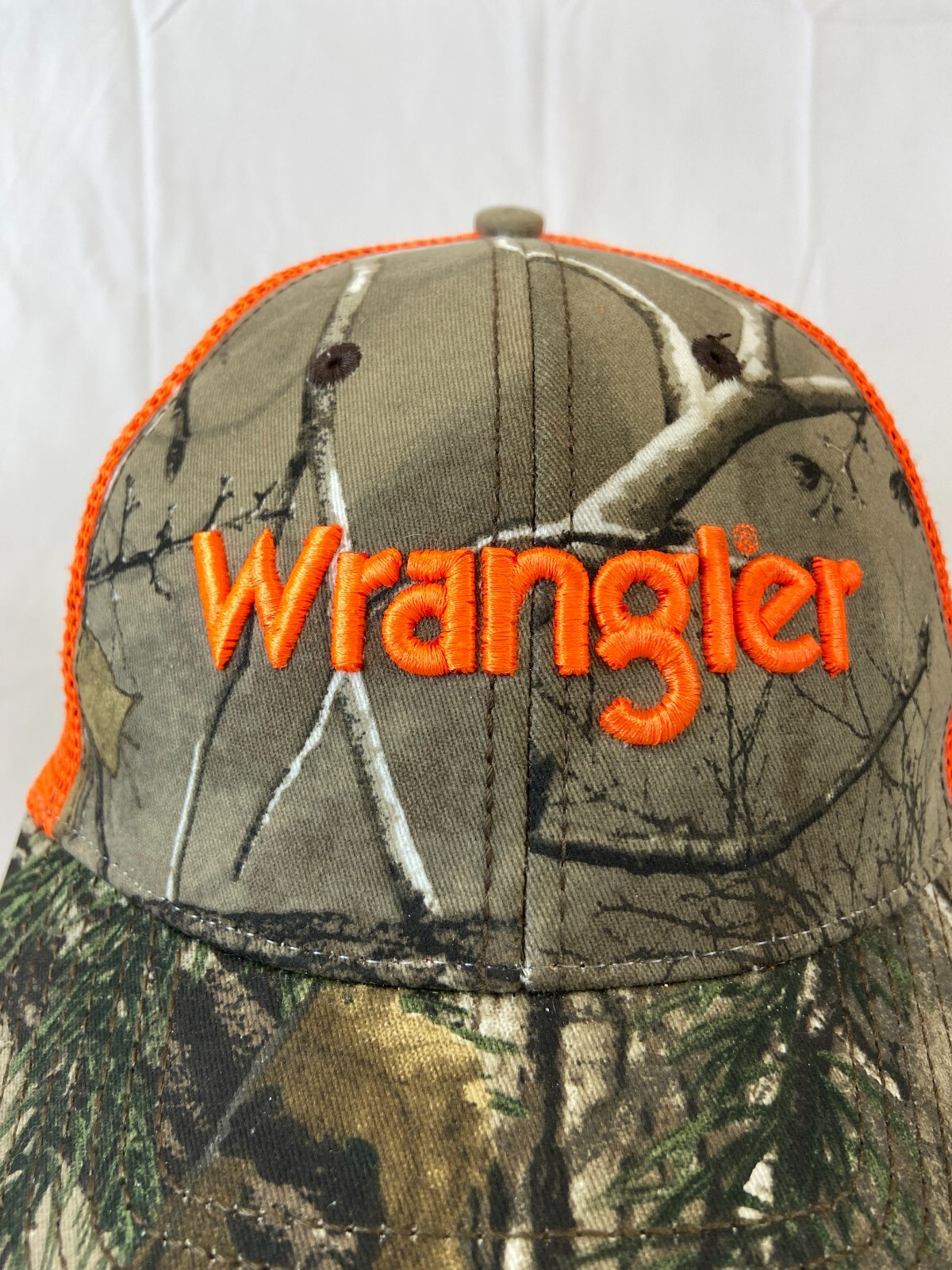Wrangler Baseball Cap Snapback Hat Camouflage Neo… - image 2