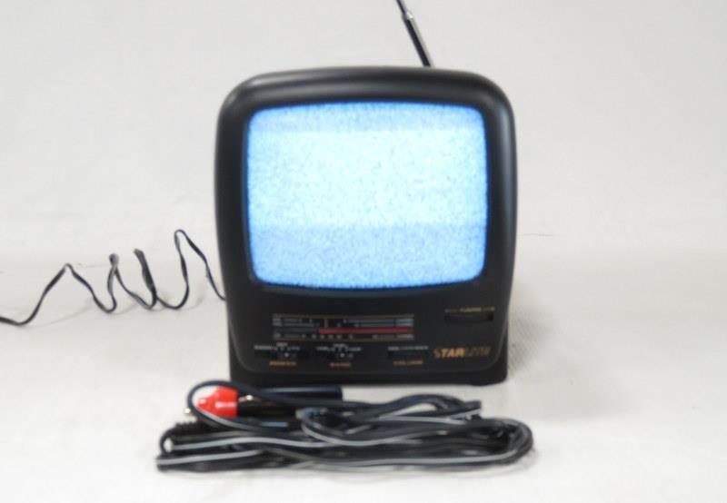Vintage Portable StarLite TV8391 - Tested & Works - Black Vintage Portable StarLite TV8391 - Tested & Works - Black
