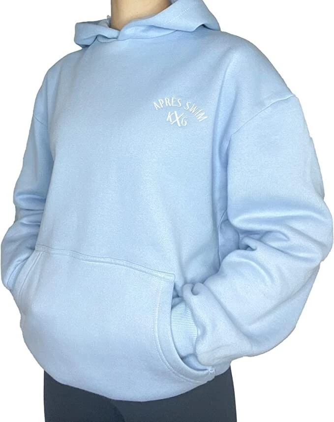 APRES SWIM Hoodie, Fleece lined, Soft and Comfortable.