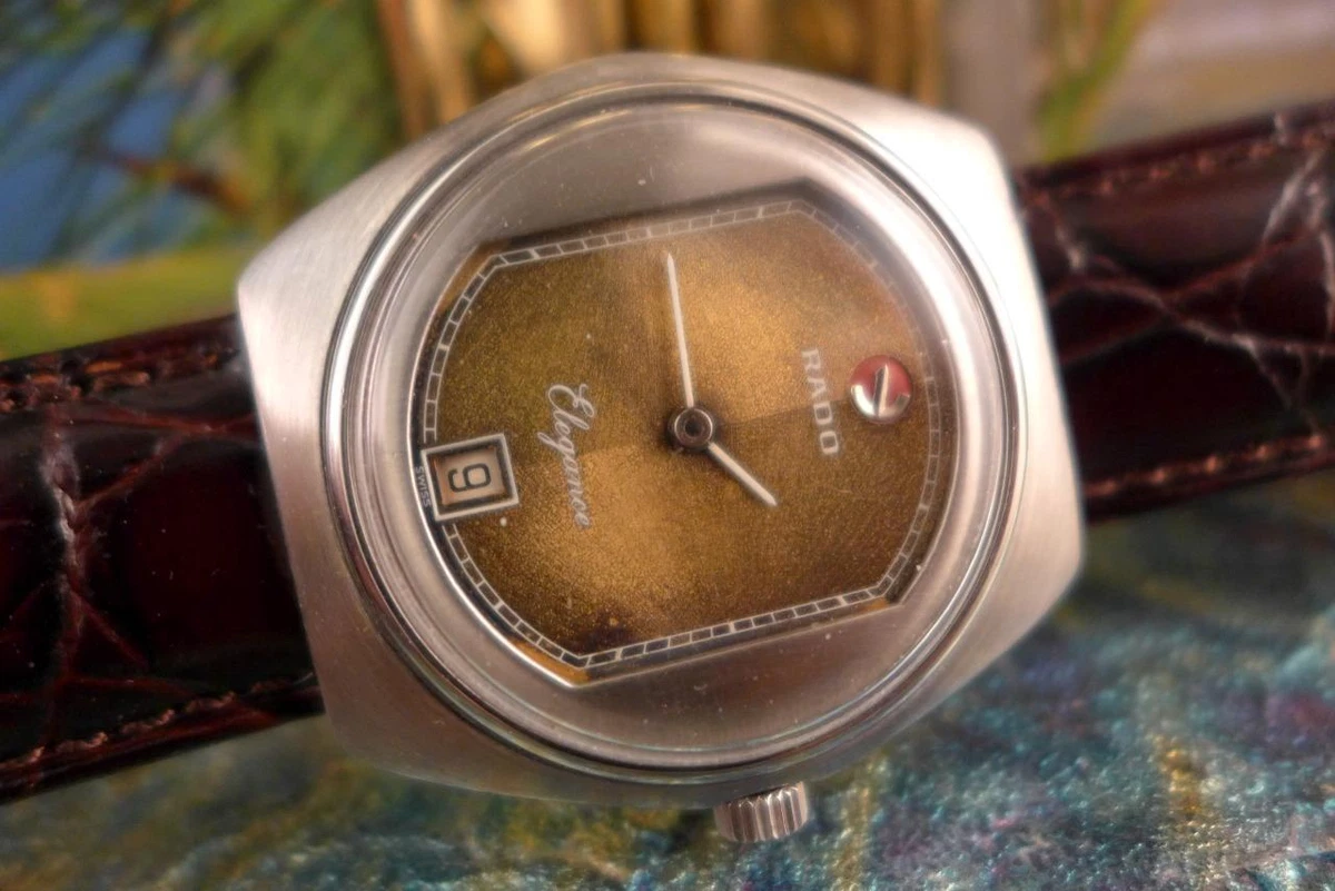 Unique RADO Elegance 634.3172.4 Stainless Steel Mens Automatic 37mm 3850550