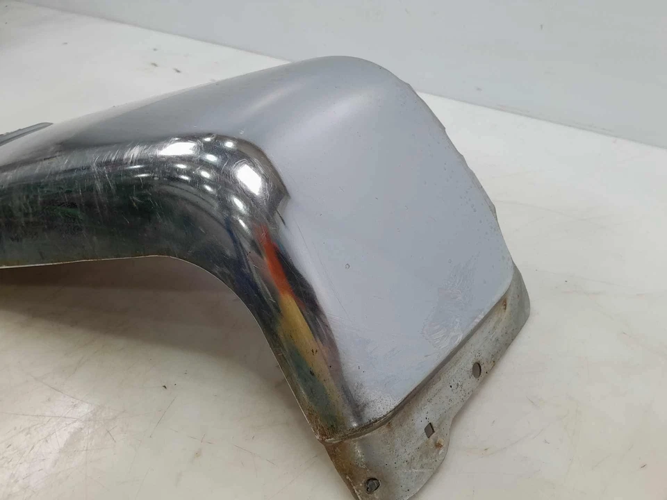 07-13 Chevy Silverado parachoques trasero extremo derecho lado pasajero cromo sin sensores Foto 3 de 4