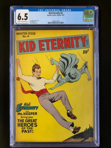 KID ETERNITY #4 CGC 6.5  1st Bram Stoker's Dracula in Comics -2nd HIGHEST GRADED