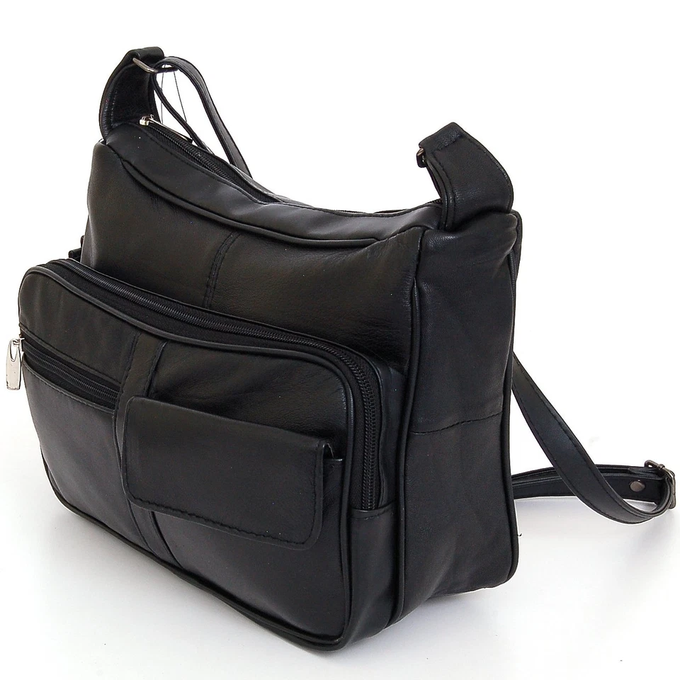 Натуральная кожа женщин крест тела ремень через плечо карты устроитель сумочки - Изображение 2 из 4