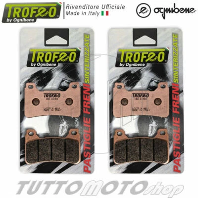 OGNIBENE KIT PASTIGLIE FRENO SINTER ANTERIORI HONDA CBR 1000 RR 2004 2005 2006 2007 2008