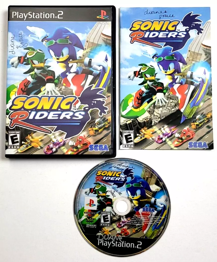 Sonic games (PlayStation 2) PS2 TESTED