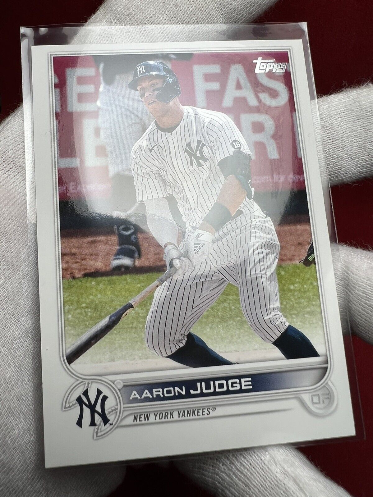 2022 Topps #99 Aaron Judge New York Yankees Series 1 MLB Baseball Trading  Card