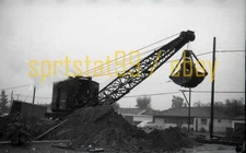 PE Pacific Electric Railway - Crane #00194 - Vintage Railroad Negative