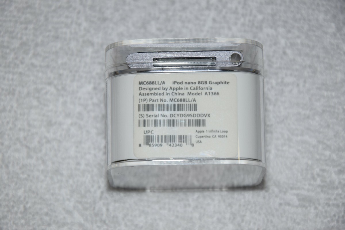 Apple iPod nano 8GB MC688J/A 新品未開封 Apple iPod nano MC688J/A [8GB グラファイト] 価格比較 - 価格.com