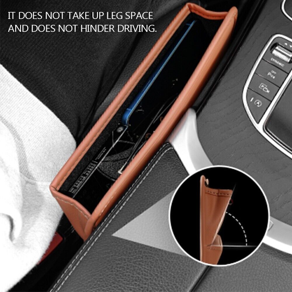 Car Side Pocket Organizer, Car Seat Leather Storage Gap Filler, EB EB 1 2100010917 At ₹ 259/piece | Car Back Seat Organizer In New Delhi | ID: 2856461898788 - View #7