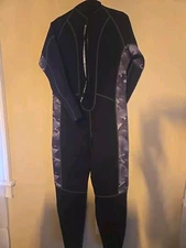 Zifumei Scuba Snorkel WetSuit Jellyfish Shoulder Print XTRA LARGE Full Zip