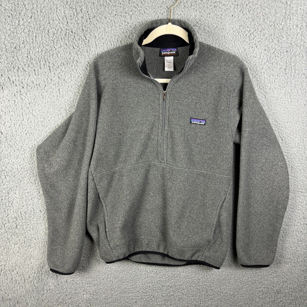 Mens Jacket Pullover Jacket Patagonia Synchilla Quarter Zip