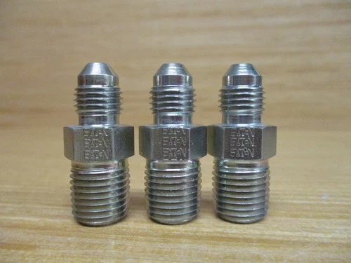 Eaton/Weatherhead C5205X4X4 37° Flare Male Connector (Pack of 3)