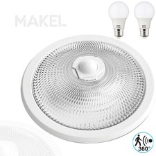 LED Deckenleuchte mit Bewegungsmelder 360 Grad Sensor Lampe Innenbeleuchtung NEU