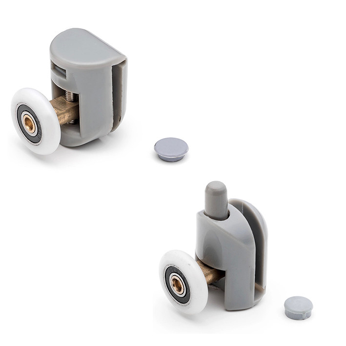 Pack of 4 Shower Door Rollers/Runners/Wheels/Pulleys 25mm diameter L001