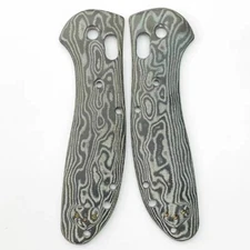 EDC 2PCS Handle Patch Micarta Scales for Benchmade Griptilian 551 Folding Knife