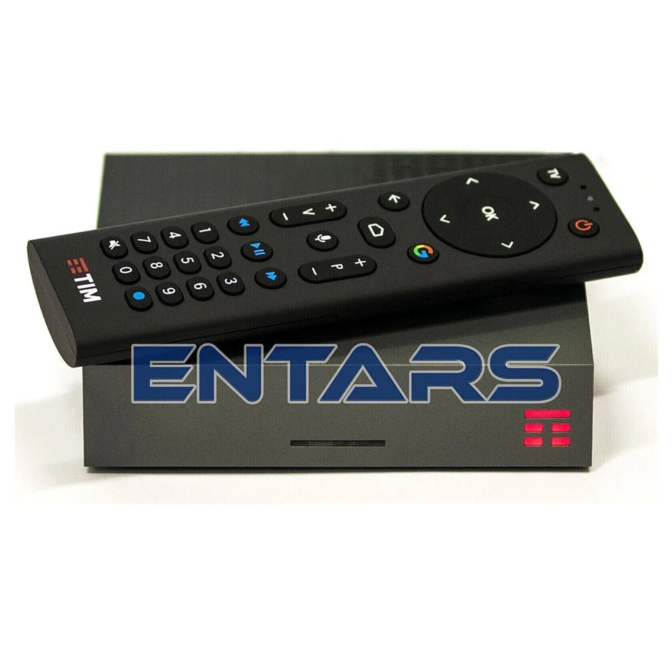 Decoder Tim Box 32 gb TimVision 4K Wi-Fi Hdmi Android Smart digitale Dvb-T2 - Immagine 2 di 4