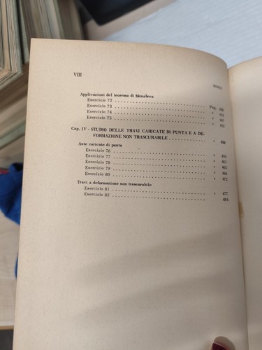 LIBRO ESERCIZI DI SCIENZA DELLE COSTRUZIONI 2 VOL. CAVALLINA D'ANNA PATRON 1967 - Foto 7 di 16