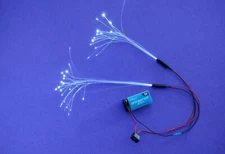 Pre-Assembled 2 led lighting, 10colors for Fiber Optics Models Bandai Tamiya etc