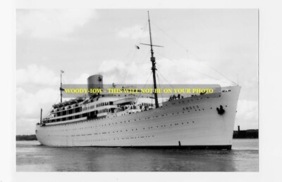 rp04478 - Royal Mail Liner - Anden , gebaut 1939 - Druck 6x4