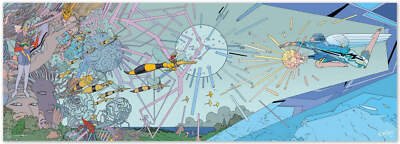 Moebius Poster - Le Saut de l'Ange Part 2 New! Imported from France!