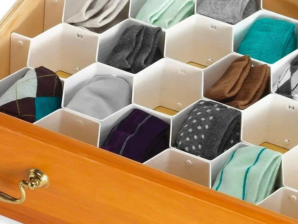 Bee Neat Honeycomb Drawer Organizer (32 Compartments) New in box