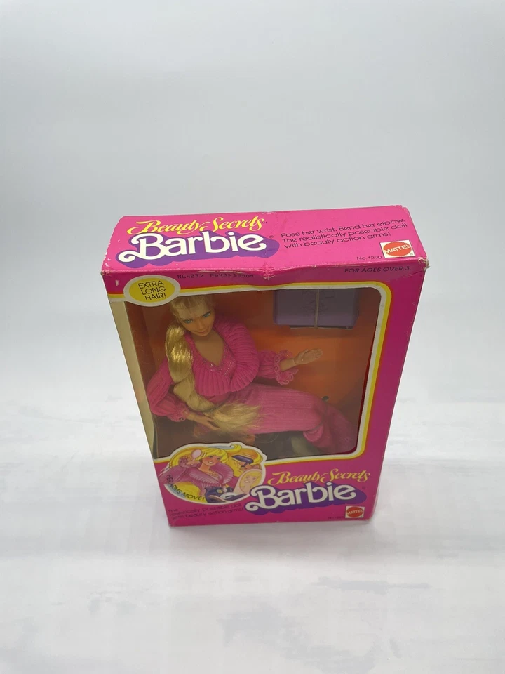 Barbie 1979 Beauty Secrets  Fabriqué en Taiwan  NRFB* - Photo 2/4