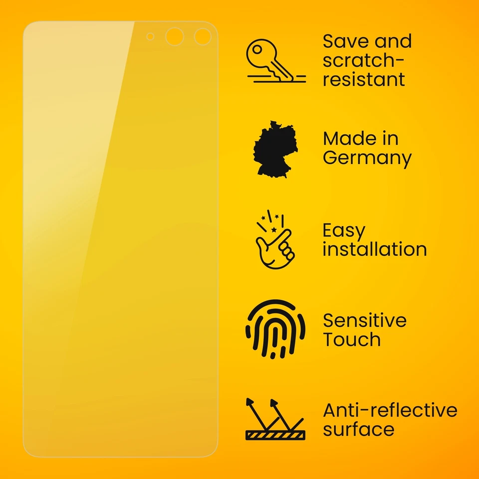 atFoliX 3x Screen Protection Film for Amazon Fire Phone matt&shockproof - Image 3 of 4