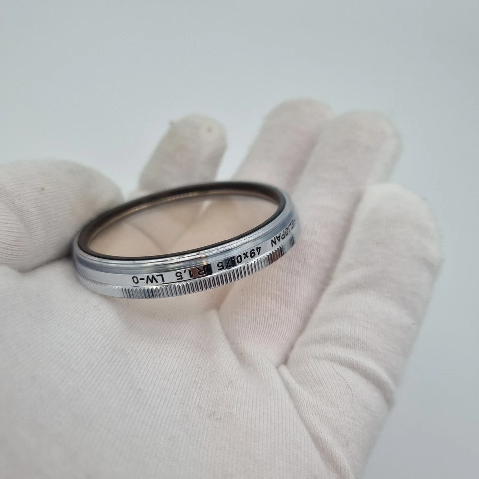 Heliopan 49x0.75 R1.5 LW-0 skylight filter vintage genuine #181 - Image 2 of 2