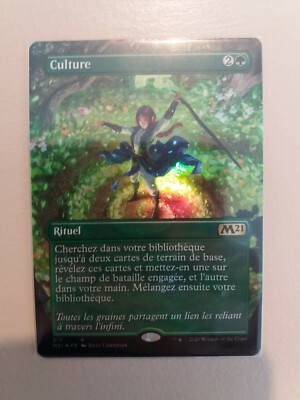 [FOIL] Culture (Cultivate) FULL ART - Magic Core Set 2021 - M21 - MINT FR