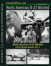 B-25 Mitchell Bomber WW2 Films Pacific War "Mission Over Wewak" Rare USAAF DVD