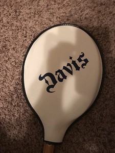 Raquette de tennis stratifiée vintage Tad Davis Classic Cross Grain