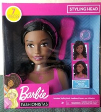 african american styling doll head