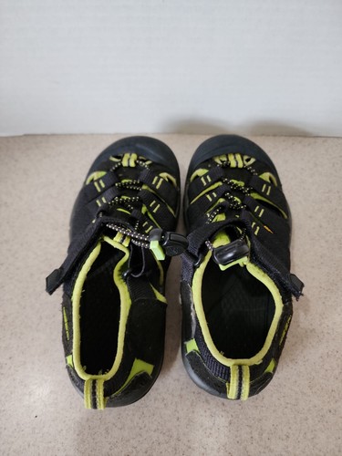 Keen Kids Newport H2 1009965 Comfort Black Lime Green Hiking Sandals Size US 2 - Picture 7 of 8