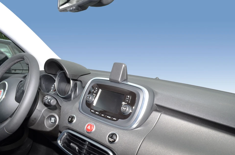 KUDA Supporto Per Smartphone 5845 Compatibile Con Navi Fiat 500X Dal 2014 - Immagine 2 di 3