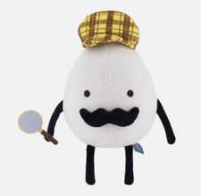 9.44 Inch Secret Staycation Detective Egg Plush Doll Game Character Stuffed Toys