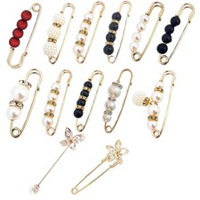 Perlenstifte Taillenfleischstifte Stifte 3,8 ~ 7,5 Cm Metall Nähenfrei