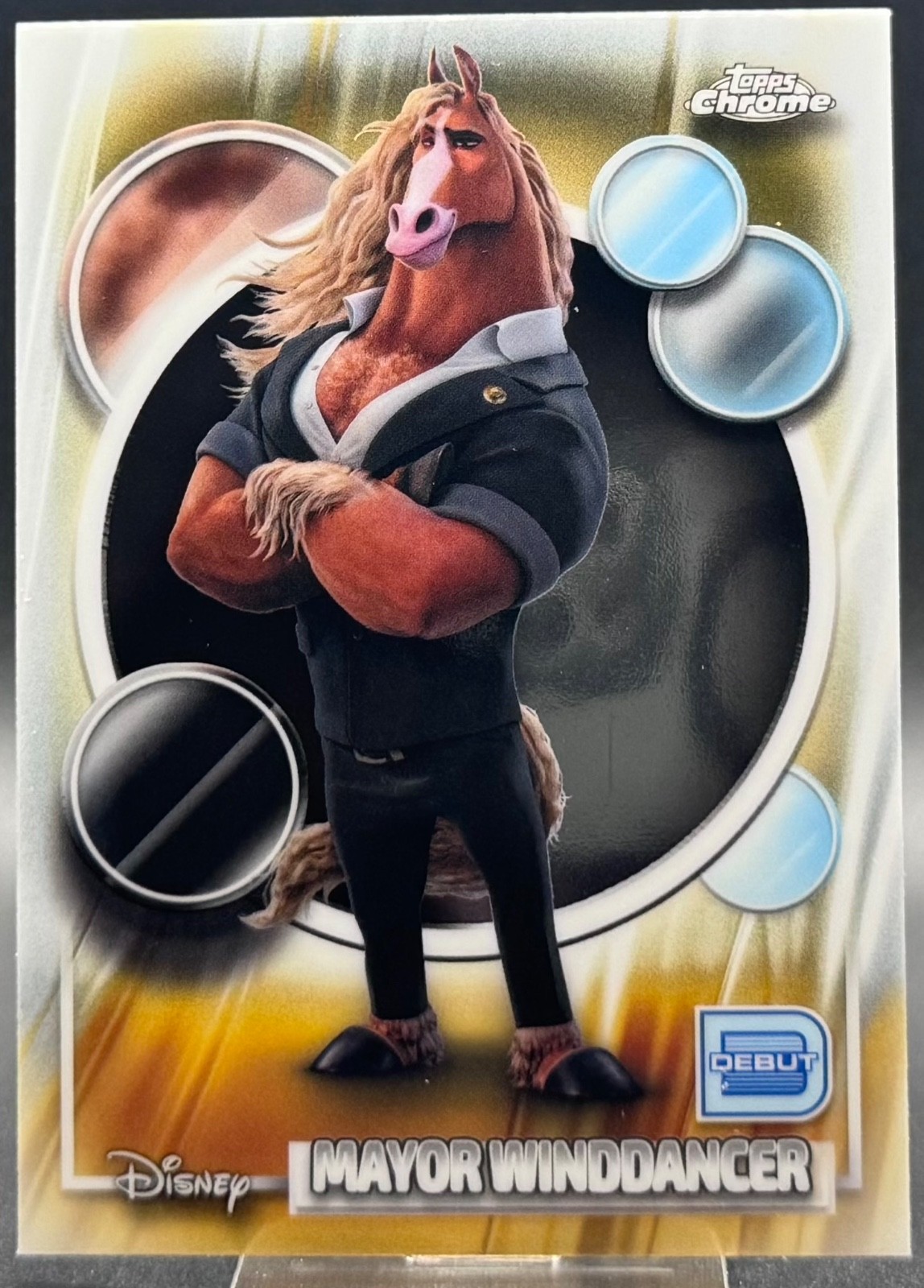 2026 Topps Disney Chrome Mayor Winddancer #69 Debut Zootopia Base