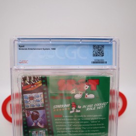 NES Nintendo 7-UP'S SPOT: THE VIDEO GAME - CGC GRADED 9.6 A+ NEW & Sealed! 