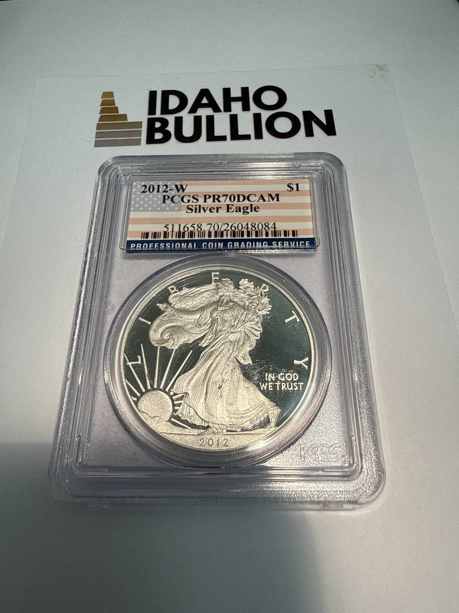American Eagle PR 70 Graded 2012 Silver Bullion Coins for sale | eBay