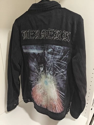 Atsuko x Berserk Guts Denim Jacket Kentaro Miura - Crunchyroll Exclusive - Large - product listing photo